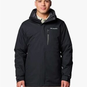Columbia Men's Black Abiqua Falls Omniheat Interchange Jacket